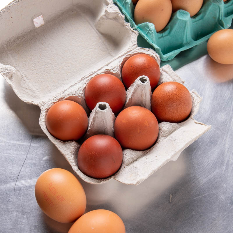 Œufs de poules rousses Les œufs de Nathalie Mon Panier du Marché