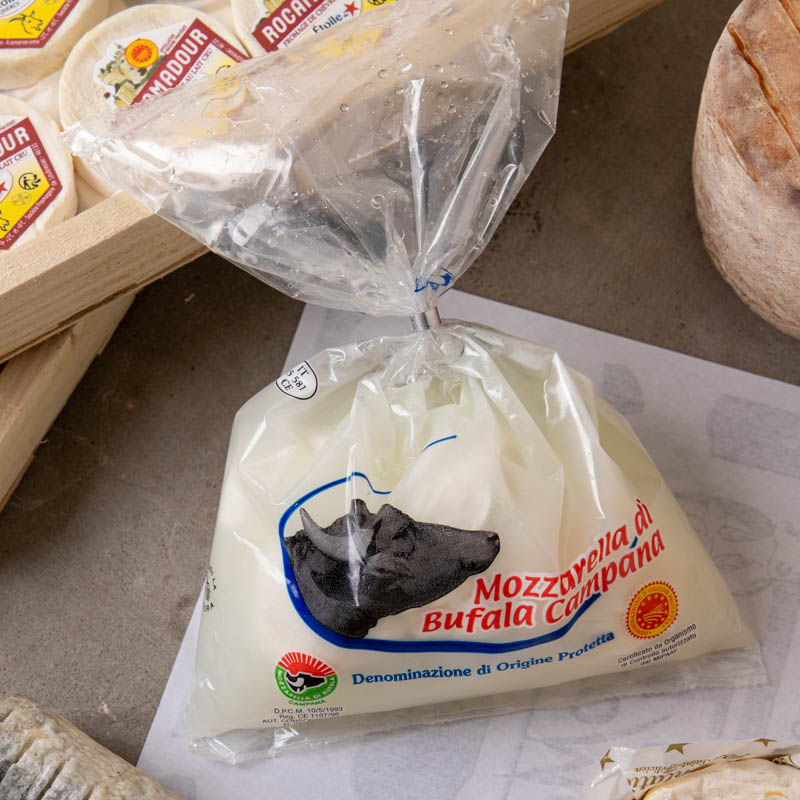 Tresse Classique de Mozzarella de Bufflonne de Campanie AOP Artisanale